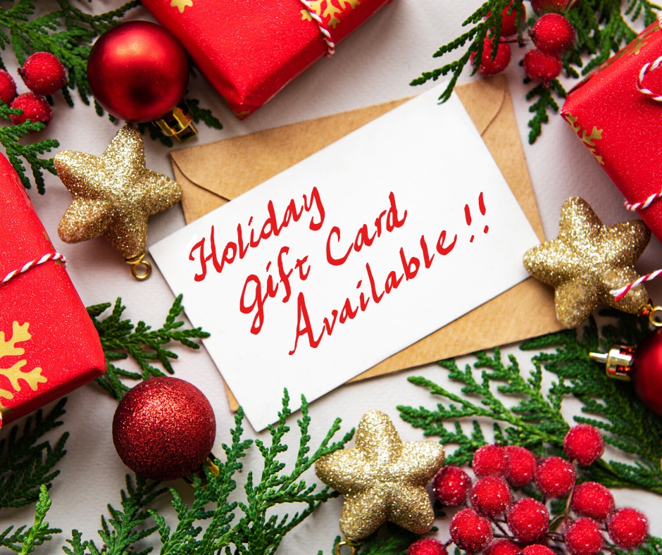 E-Gift Card  E-Gift Card is a great way to show your appreciation and love to your special person.  Your recipient will get it instantly, or you can schedule the exact day to send it.  All gift cards are valid five years from the issued date.